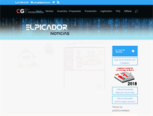 Tablet Screenshot of elpicador.org